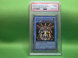 2005 Yu-Gi-Oh! TLM Reshef the Dark Being 1st Ed. Ult. Rare PSA 9 MINT #EN033 - Image 1