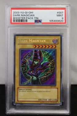 PSA MINT 9 | Dark Magician | SR | BPT-007 | 2003 | Yu-Gi-Oh! TCG - Image 1