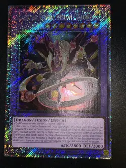 Starving Venom Fusion Dragon Platinum Secret Rare RA04-EN272 Yugioh - Image 1