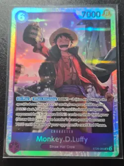 ST26-005 Monkey.D.Luffy : Super Rare English One Piece TCG Card : ST26: Starter - Image 1