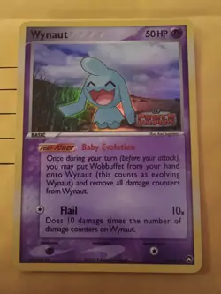 Pokemon Card Ex Power Keepers Mawile 17/108 & Wynaut 70/108 Reverse Holo Stamped - Image 4