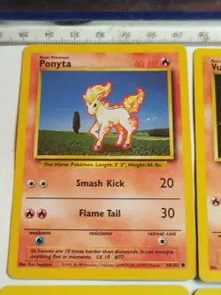 Lot of 8 1995 Pokemon cards in excellent condition Vulpix Ponyta Doduo Pidgey... - Image 2