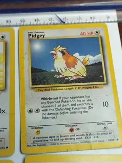 Lot of 8 1995 Pokemon cards in excellent condition Vulpix Ponyta Doduo Pidgey... - Image 5