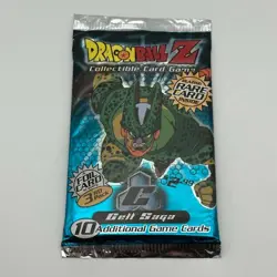 RARE 2001 DBZ DRAGONBALL Z CELL SAGA Sealed BOOSTER PACK FOIL CARD RARE! - Image 1