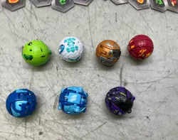 Small Lot of Bakugan Battle Brawlers Figures + Cards - Image 3