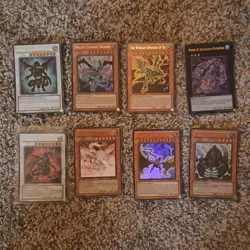 Yu-Gi-Oh! Shonen Jump Magazine 1996 Card Lot of 8, Random - Image 1