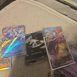 Lot Of 5 Holographic Pokemon Cards Random - Image 2