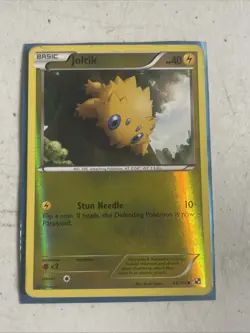 Joltik 44/114 Black and White Reverse Holo 2011 Pokemon Card MP - Image 1