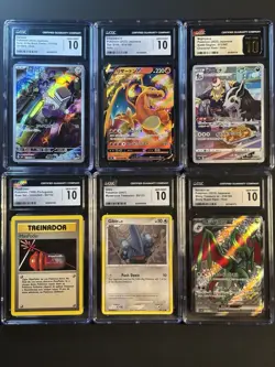 24x CGC Graded Pokemon Card Lot - Mix of 9, 10 & Pristine 10 Slabs - Image 1