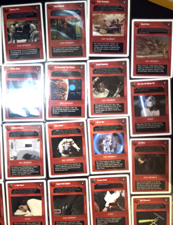 🔥🔥1995 STAR WARS CCG PREMIERE UNLIMITED (DARK) 87 PC. CARD LOT *NO DUPLICATES* - Image 4