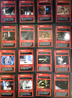 🔥🔥1995 STAR WARS CCG PREMIERE LIMITED (DARK) 98 PC. CARD LOT **NO DUPLICATES* - Image 5
