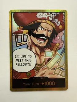One Piece Gol.D.Roger GOLD DON!! Card (OP-13) English - Image 1