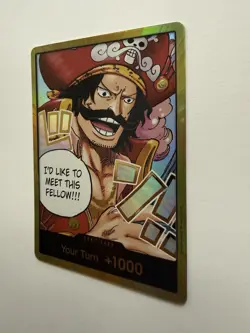 One Piece Gol.D.Roger GOLD DON!! Card (OP-13) English - Image 2