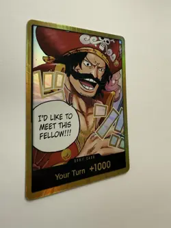 One Piece Gol.D.Roger GOLD DON!! Card (OP-13) English - Image 3