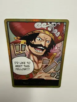 One Piece Gol.D.Roger GOLD DON!! Card (OP-13) English - Image 5