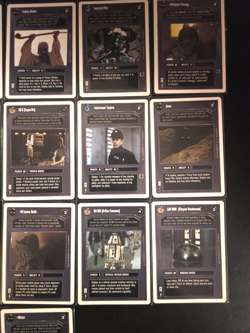 🔥🔥1995 STAR WARS CCG PREMIERE UNLIMITED (DARK) 82 PC. CARD LOT *NO DUPLICATES* - Image 5