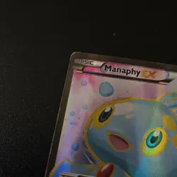 Pokemon TCG Manaphy EX XY Breakpoint Holo Full Art Ultra Rare Card 116/122 - Image 2