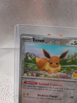Eevee - (Pokemon Day 2025) (Reverse Cosmos Holo) 074/131 Miscellaneous Cards... - Image 2