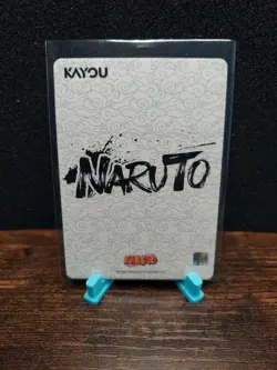 Sasuke Uchiha NRSA01-PU-005L4 Stamped Naruto Kayou Card Heavens Scroll Series 1 - Image 2