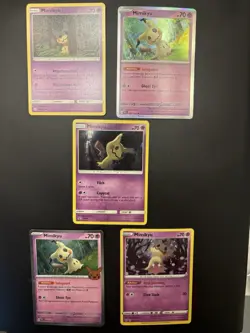 Mimikyu Pokemon TCG Lot of 5 Cards - Image 1