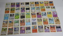 Pokemon Card Lot Of 50 - Moderately Played to DAMAGED - Reg / Rev Holo (Lot 3) - Image 1