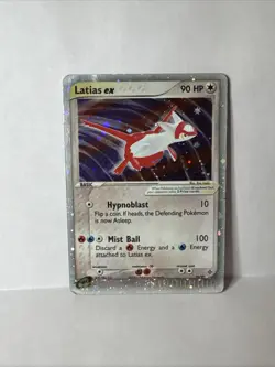 Pokemon Latias EX Dragon TCG Holo Rare Card 93/97 HP - Image 1