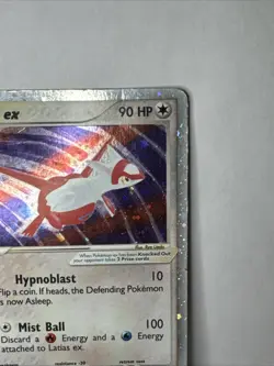 Pokemon Latias EX Dragon TCG Holo Rare Card 93/97 HP - Image 3