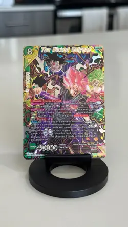 The Wicked Saiyans BT15-153 SCR Secret Rare Dragon Ball Super Card Game - Image 1