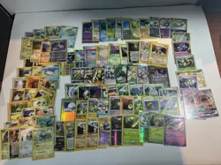 Pokemon Card Lot Holo Etc LP-Damaged GENGAR, ALAKAZAM Holo And More Over 90 - Image 1