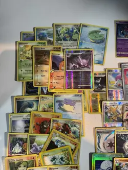 Pokemon Card Lot Holo Etc LP-Damaged GENGAR, ALAKAZAM Holo And More Over 90 - Image 2