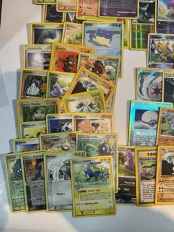 Pokemon Card Lot Holo Etc LP-Damaged GENGAR, ALAKAZAM Holo And More Over 90 - Image 3