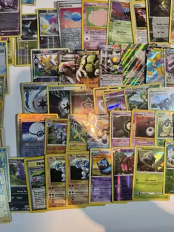 Pokemon Card Lot Holo Etc LP-Damaged GENGAR, ALAKAZAM Holo And More Over 90 - Image 5