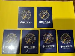 One Piece SR Lot of 6 Cards Japanese And English Shanks Monkey aramaki Sengoku - Image 2
