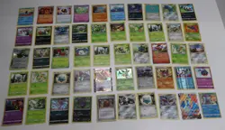 Pokemon Card Lot Of 50 - Moderately Played to DAMAGED - Reg / Rev Holo (Lot 2) - Image 1