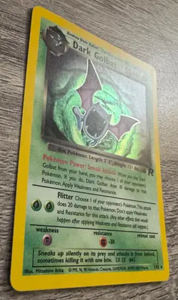 Dark Golbat Holo Rare Team Rocket 7/82 - WOTC 1999 - Vintage Pokemon Card LP/NM - Image 2