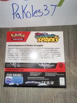 SV Surging Sparks Booster Box FACTORY SEALED Pokemon TCG Cards Same Day Shipping - Image 4