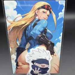 Cammy White Street Fighter Anime Waifu Card Doujin ACG Goddess Holo - Image 1