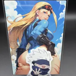 Cammy White Street Fighter Anime Waifu Card Doujin ACG Goddess Holo - Image 2