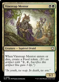 VINEREAP MENTOR x4 mtg NM-M Bloomburrow 4 Unc - Image 1