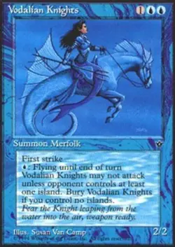 Vodalian Knights - Fallen Empires #29 MTG Magic The Gathering - Image 1