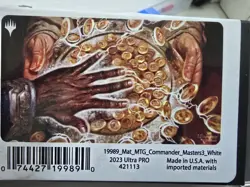 Magic The Gathering Playmat Ultra PRO Commander Masters 3 Smothering Tithe - Image 1