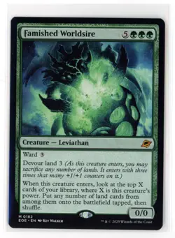 MtG EOE Famished Worldsire #182 Non-Foil - Image 1