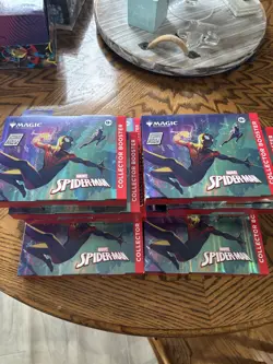 Magic The Gathering Marvel’s Spider-Man Collector Booster Omega Sealed 10 Boxes - Image 1