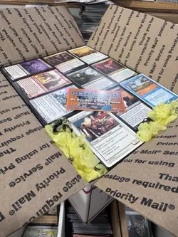 🧙17lbs+ 4200+ UNSEARCHED Magic The Gathering Bulk Lot LP/NM w/ Rares & Foils‼ - Image 1
