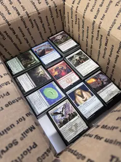 🧙17lbs+ 4200+ UNSEARCHED Magic The Gathering Bulk Lot LP/NM w/ Rares & Foils‼ - Image 5