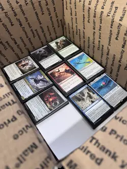🧙17lbs+ 4200+ UNSEARCHED Magic The Gathering Bulk Lot LP/NM w/ Rares & Foils‼ - Image 3
