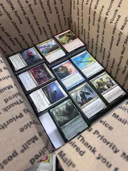 🧙17lbs+ 4200+ UNSEARCHED Magic The Gathering Bulk Lot LP/NM w/ Rares & Foils‼ - Image 4