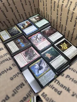 🧙17lbs+ 4200+ UNSEARCHED Magic The Gathering Bulk Lot LP/NM w/ Rares & Foils‼ - Image 5