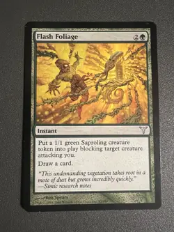 Dissension Flash Foliage MTG Magic the Gathering - Image 1