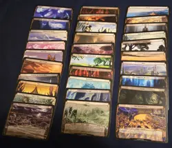 Magic The Gathering Plane Chase 30 Card Promo Set - Image 1